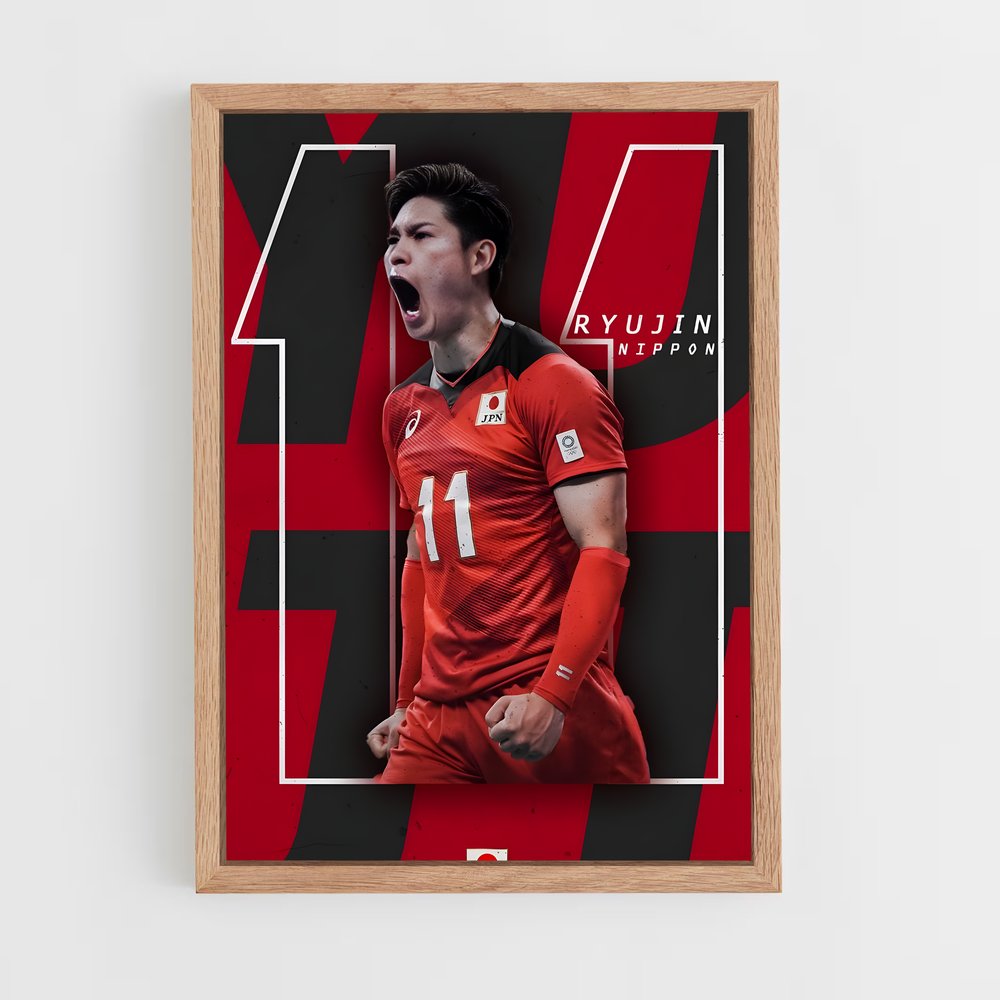 Poster Duel des Samouraïs – affiche Volleyball (vue 4)